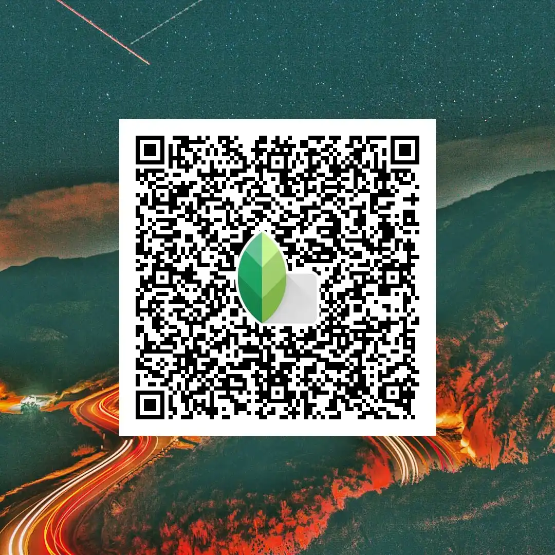 snapseed qr code