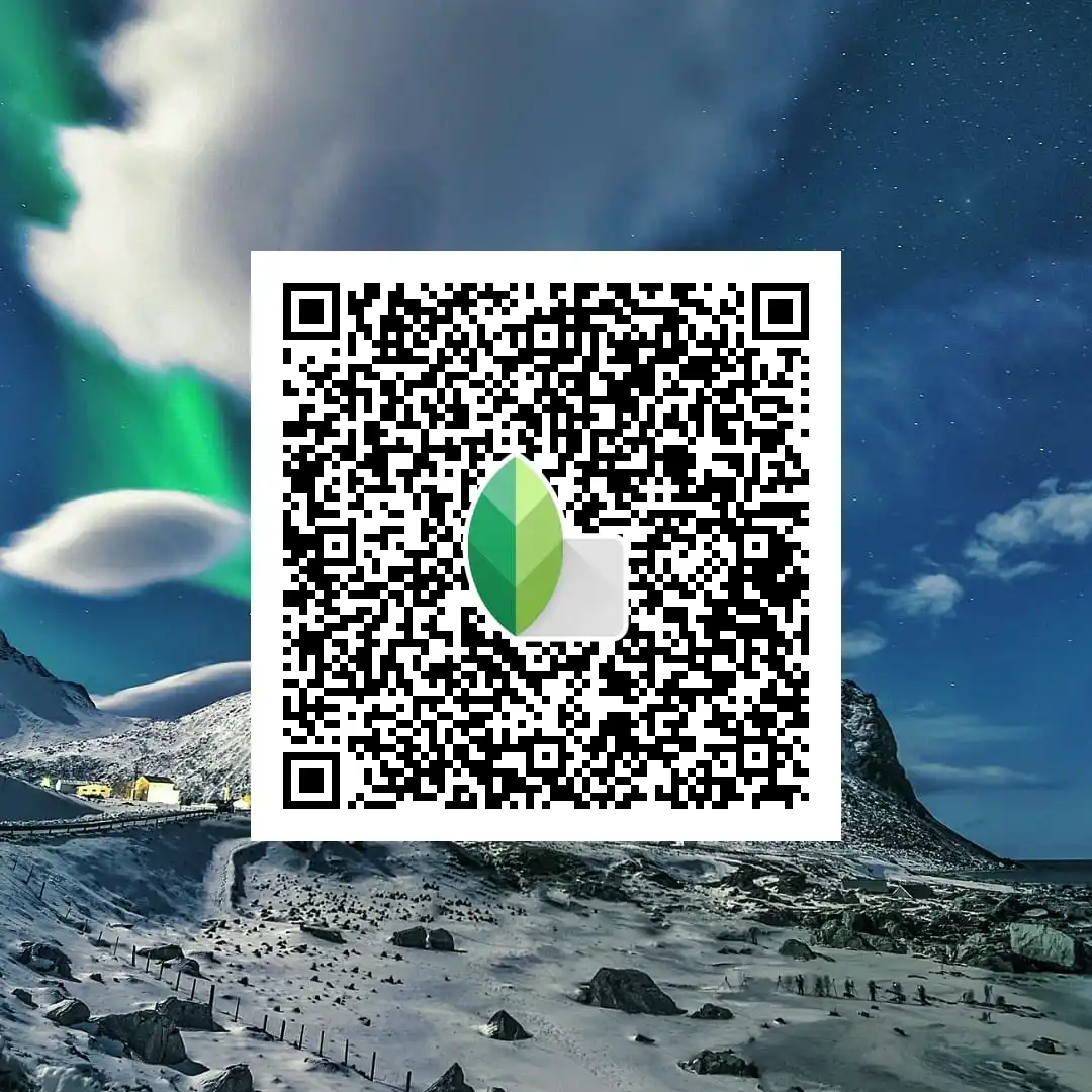 snapseed qr code