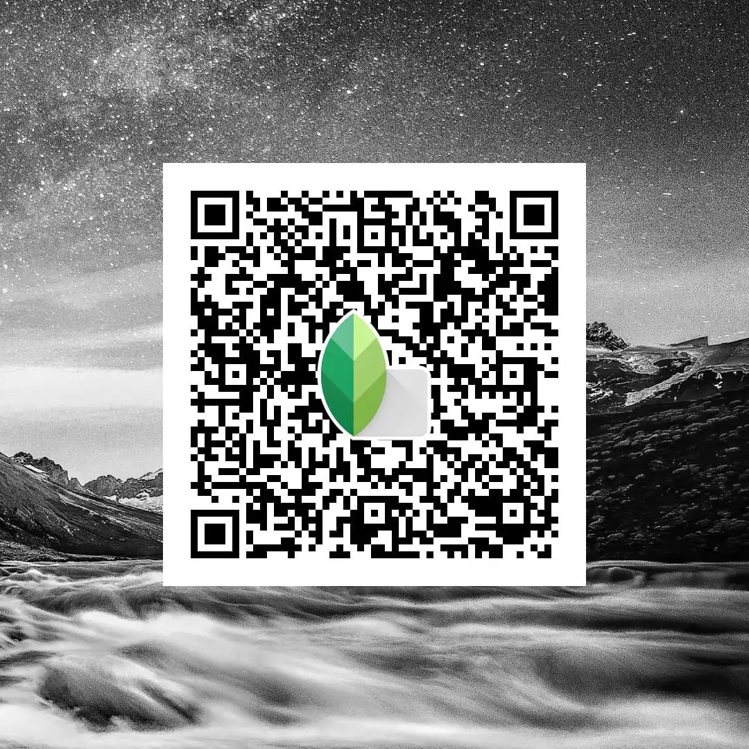 snapseed qr code