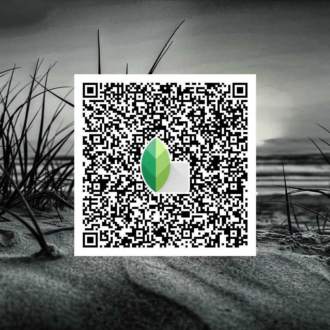 snapseed qr code