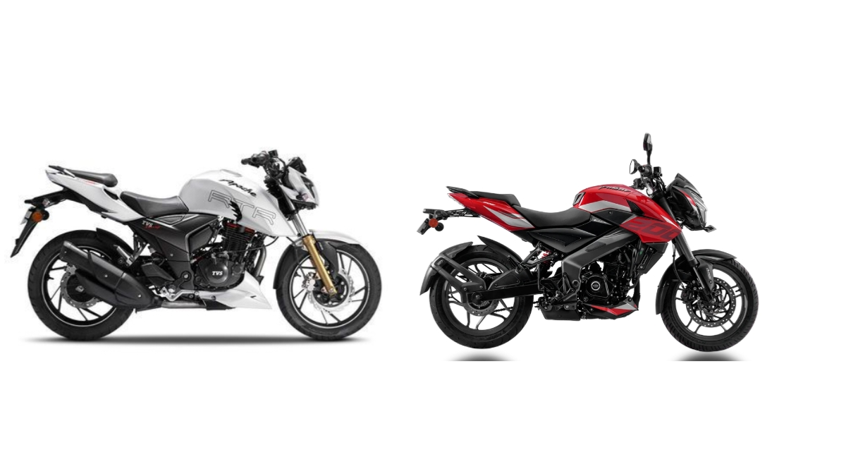 bajaj pulsar ns200 vs tvs apache rtr 200 4v