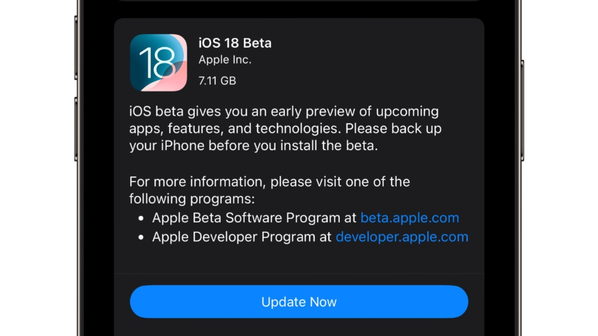 ios 18 update iphone new features