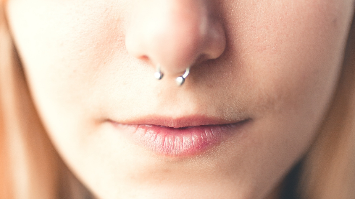 nose piercing