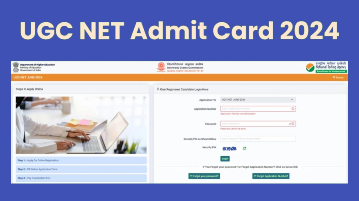 ugc net admit card 2024