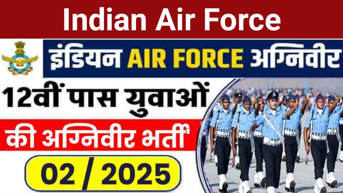 air force agniveer vayu intake 02 2025 batch recruitment