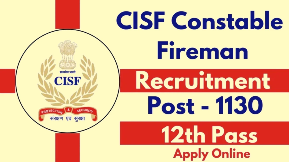 central industrial security force cisf constable fire