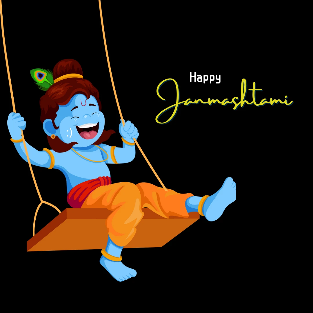 happy krishna janmashtami