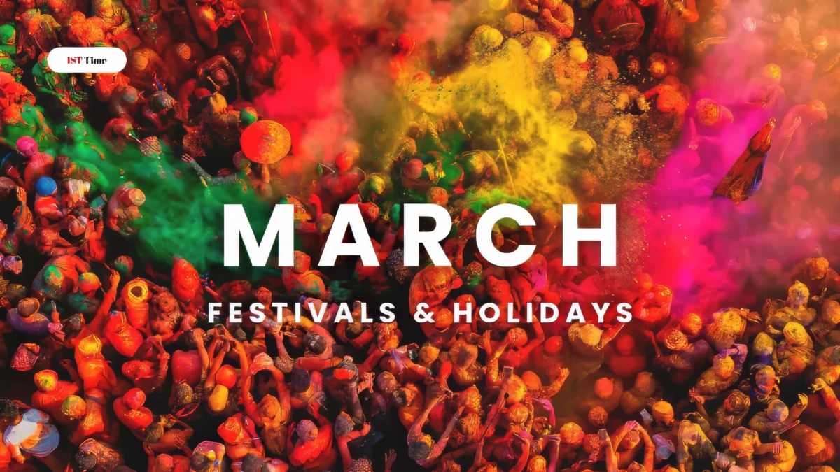 march festivals holidays