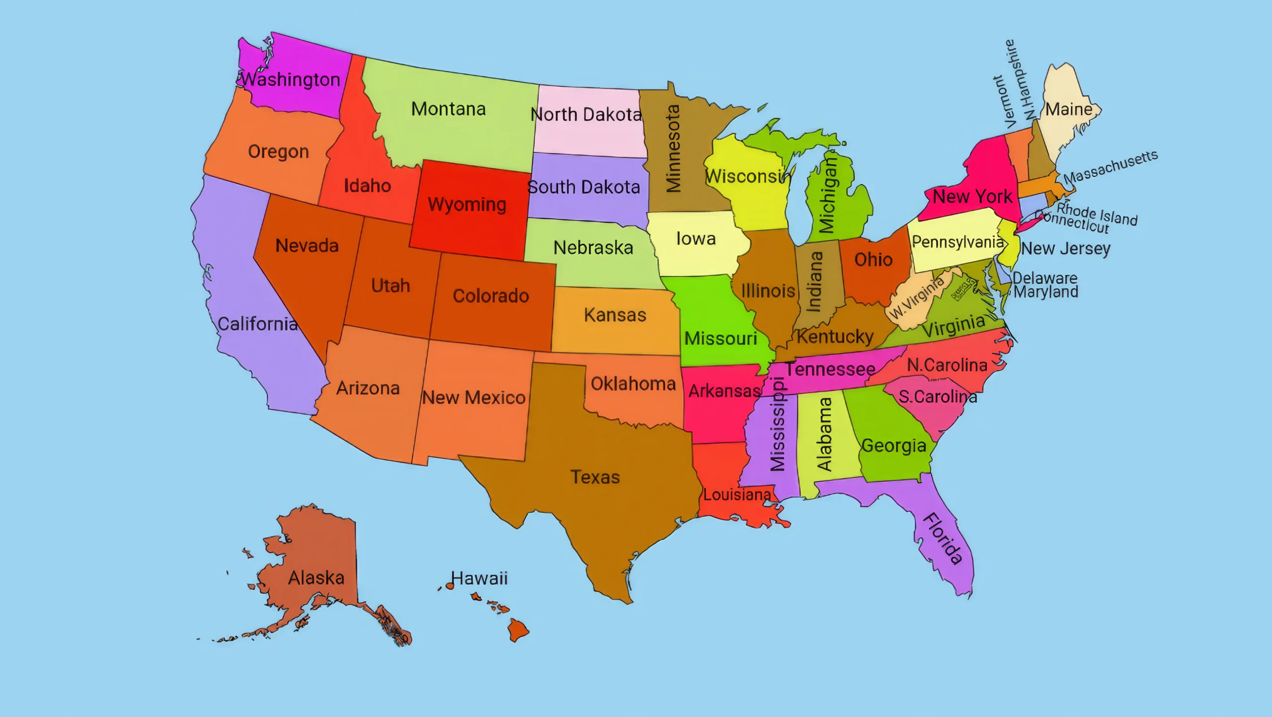 us states
